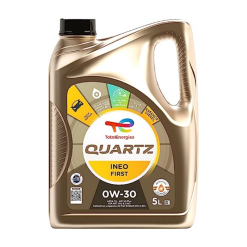 TotalEnergies Quartz Ineo First 0W-30, Huile moteur essence et Diesel, 5 litres