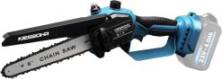 KIESBOHR Trononneuse sans balais 6 pouces avec lubrification améliorée de la chane, compatible avec la batterie Makita 18V（sans batterie ni chargeur）
