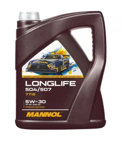 Mannol Long Life 5W30 5L, Jaune/Brun