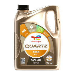 TotalEnergies Quartz 9000 NFC 5W-30, Huile moteur essence et Diesel, 2 litres